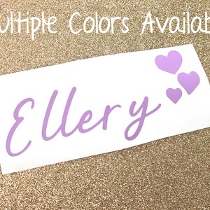 Water Bottle Stickers, Water Bottle personalized, vinyl name sticker, personalized gifts for her, name decal, personalized gift for kids