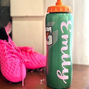 Gatorade Water Bottle Decal, vinyl name decal, water bottle sticker, name label, name sticker, personalized gift, basketball gift, custom