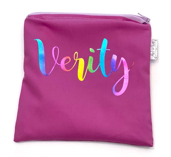 Reusable snack bags with cheap zipper