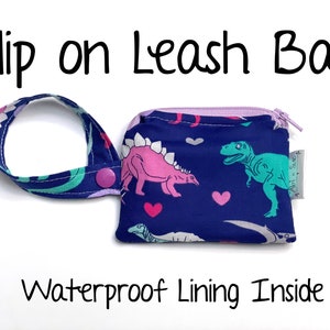 Dog treat bag, leash bag, dog walk bag, dog treat pouch, gift for pets, dog training treat pouch, clip on treat bag, gift for pet lovers