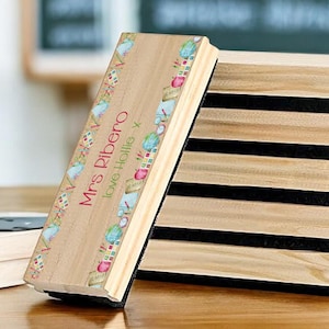 Gomme à effacer personnalisée, caoutchouc, cadeau pour enseignant, tableau blanc, tableau noir, tableau noir. Merci, cadeau de fin d'année. Meilleur professeur. Chambre d'enfant