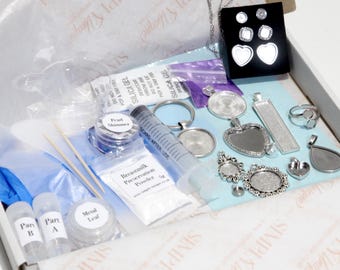 Breastmilk Pendant DIY Kit, Breast Milk Gift, Ring, Keepsake Jewellery, Silver,  Memory, Christmas Necklace Stocking Filler, Breastfeeding