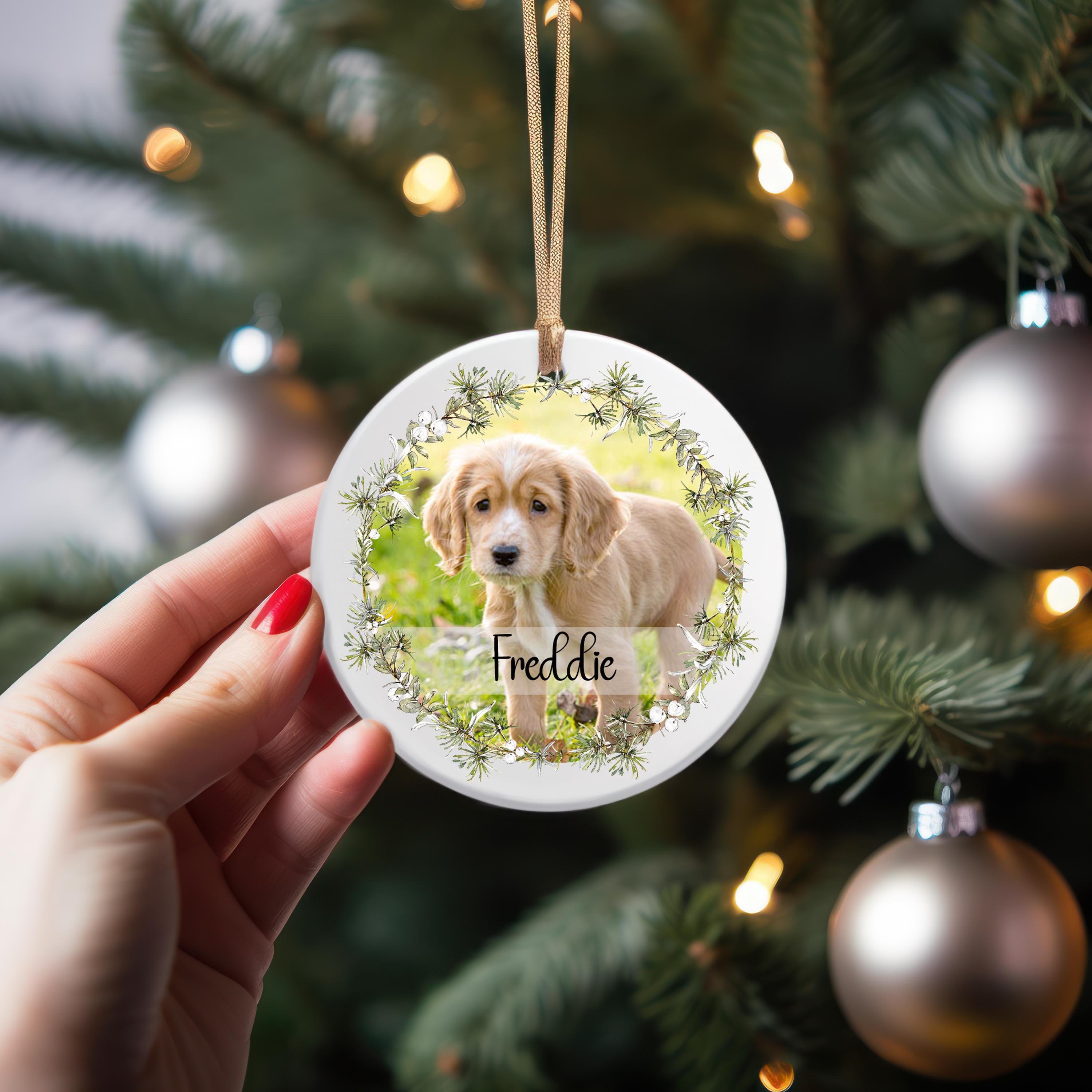 パーソナライズされたセラミックペットツリーデコレーション