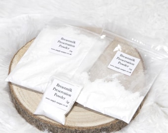 Breast Milk Preservation Powder, Breastmilk Jewellery, DIY, Preservative, Kit, Make Your Own, New Mum Gift, Christmas Present, Mothers Day