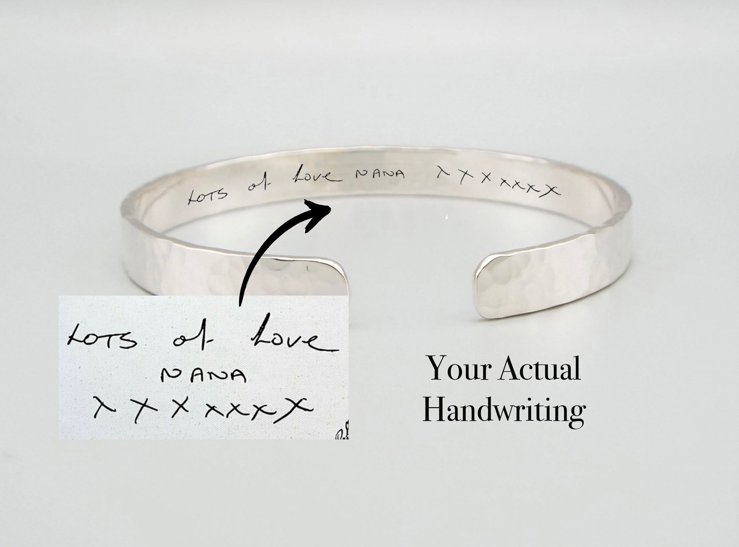Personalised Engraved Cuff Bracelet Bangle