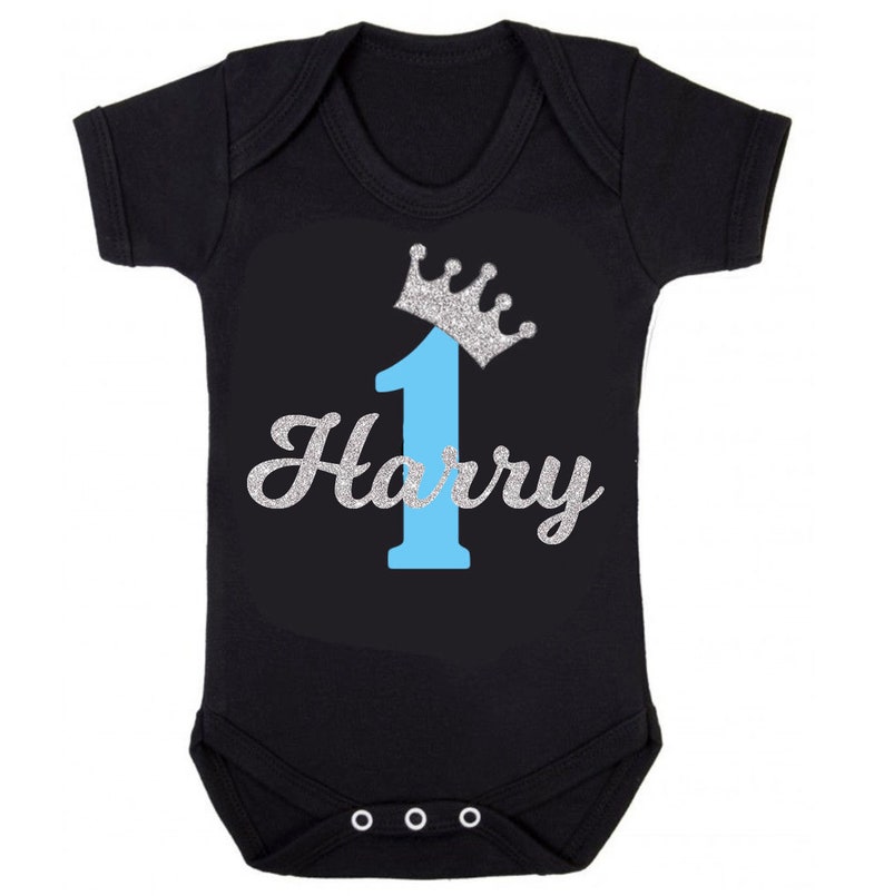 1st birthday vest boy