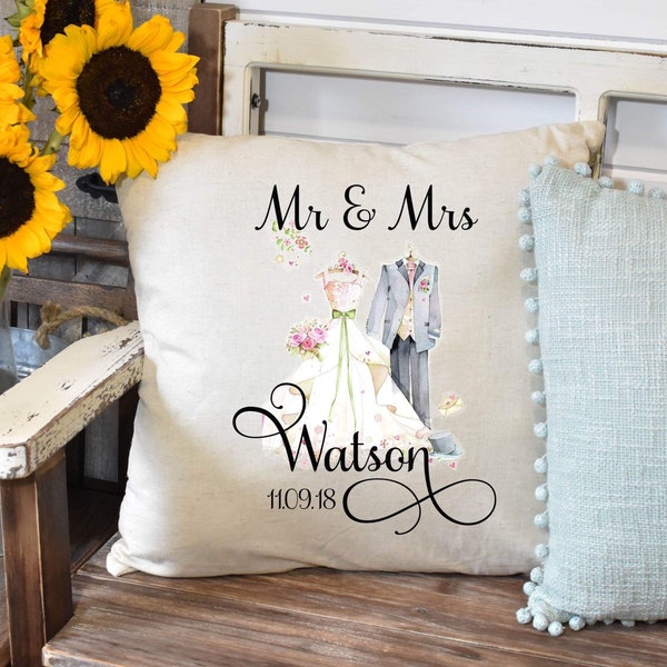 Wedding Dress Pillow Etsy
