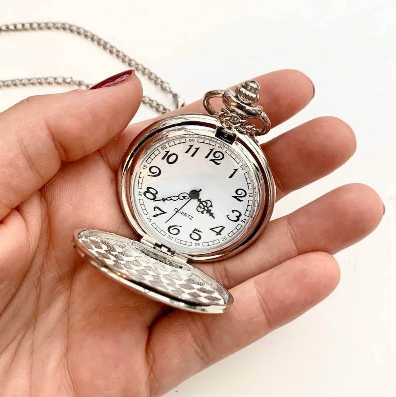 Personalised Pocket Watch Best Man Gift Father of the Groom Etsy