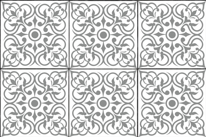 Estilo victoriano vintage pegatinas de azulejos calcomanías | Etsy