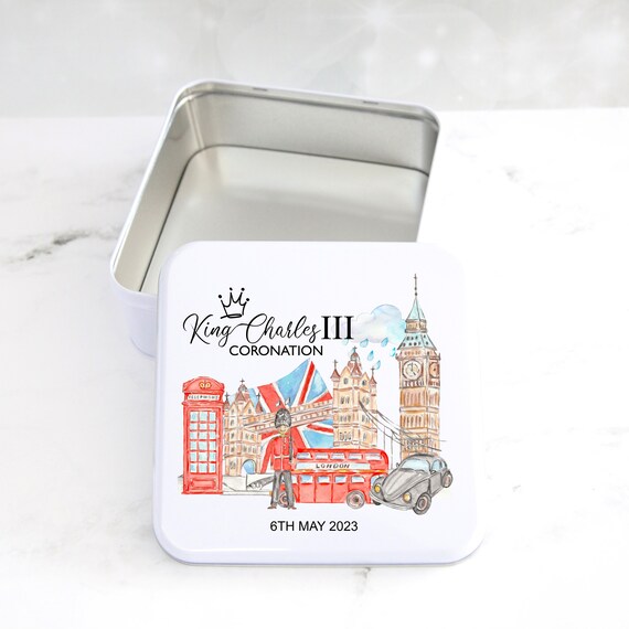 Personalised on sale tin box