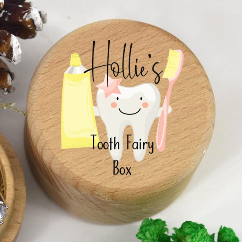 Personalised Wooden Tooth Fairy Box, First Tooth, Bag Keepsake, Personalised Wooden Tooth Fairy Box, First Tooth, Bag Keepsake,