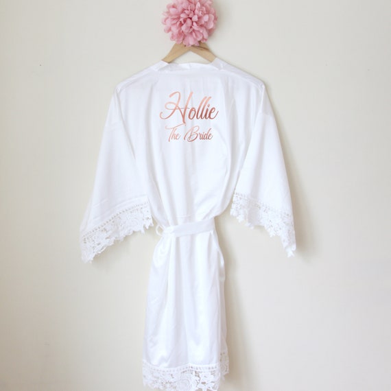Personalised wedding robes uk deals