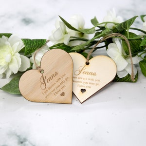 Wooden Grey Hanging Heart With White Detail Hanging Heart -  in 2023