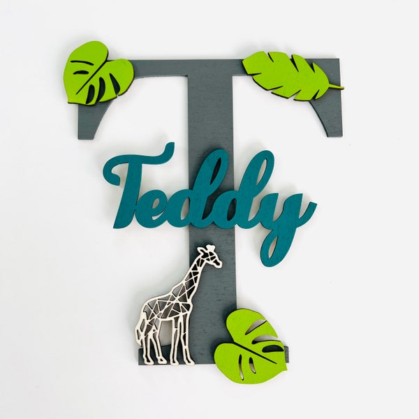 Nursery Name Sign Etsy