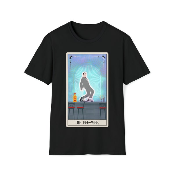 The Pee-Wee Tarot Card Shirt | Pee Wee Herman t-shirt | Pee-wee's Big Adventure | Paul Reubens | Tequila Dance | Witchy Gift