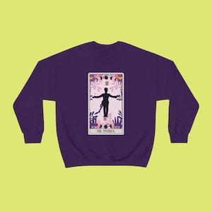 La sudadera del príncipe / la camisa de la carta del tarot / Minneapolis Minnesota / Purple One Tribute / Unique Gift / The Artist