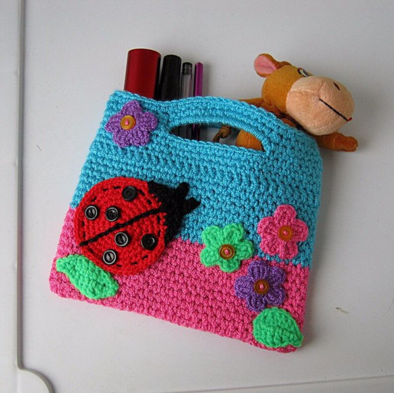 Bags for children Knitted bag for child Gift Gift little Etsy