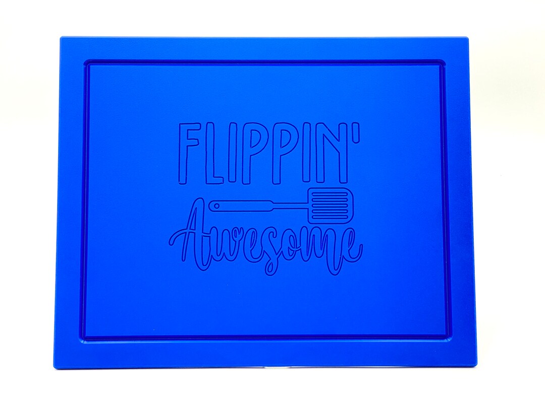 Custom Engraved Plastic Dishwasher Safe Large Cutting Board Kitchen