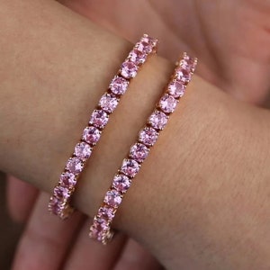 Tennis bracelet 925 sterling silver