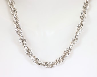 1 Stück 925 Sterling Silber Diamant-geschnitten Flach Kabel