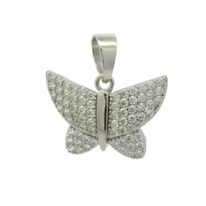 Schmetterling Anhänger aus 925er Sterling Silber