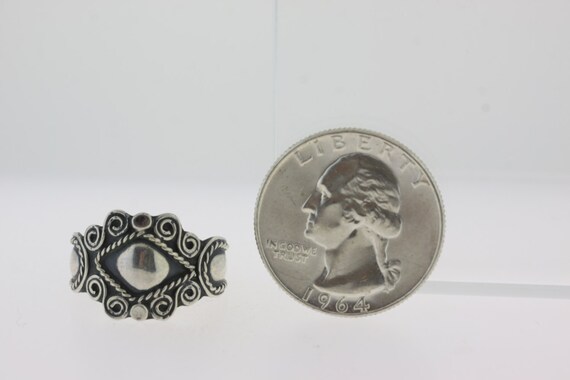 Unique Celestial Sterling Silver Ring - Solid Sil… - image 5