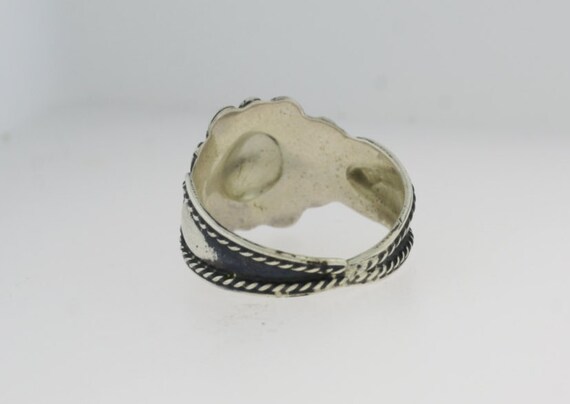Unique Celestial Sterling Silver Ring - Solid Sil… - image 4