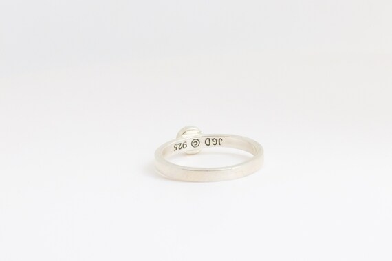 Bezel-Set Solitaire Round Amethyst Ring - image 3