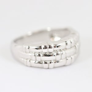 Stackable Ring In Sterling Silver