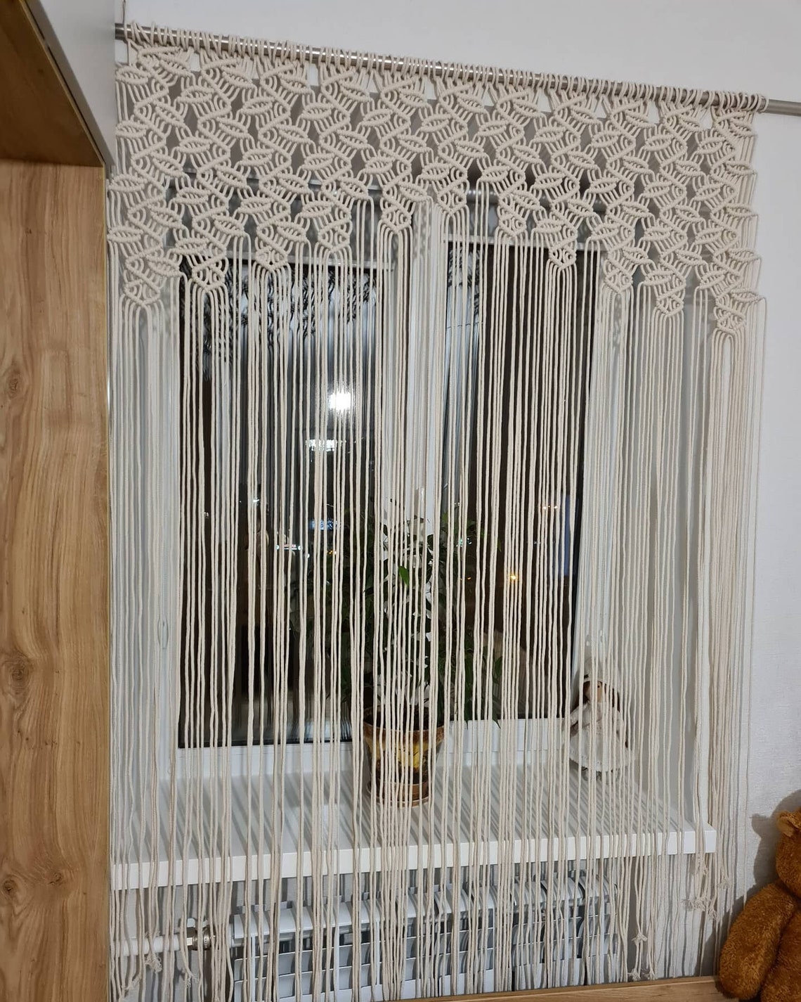 vorhang makramee
