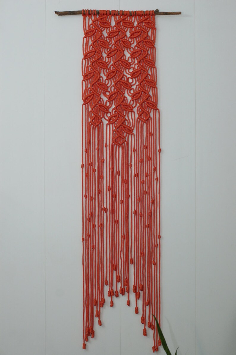 Macrame Curtain Home Decor Macrame Curtain Art Macrame Etsy