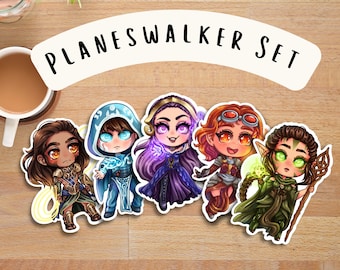 Conjunto Planeswalker Chibi