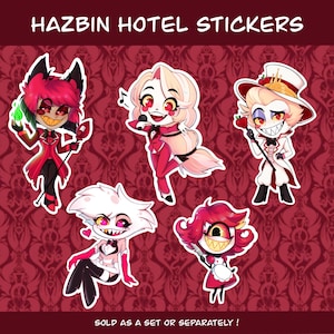 Hazbin Hotel Stickers