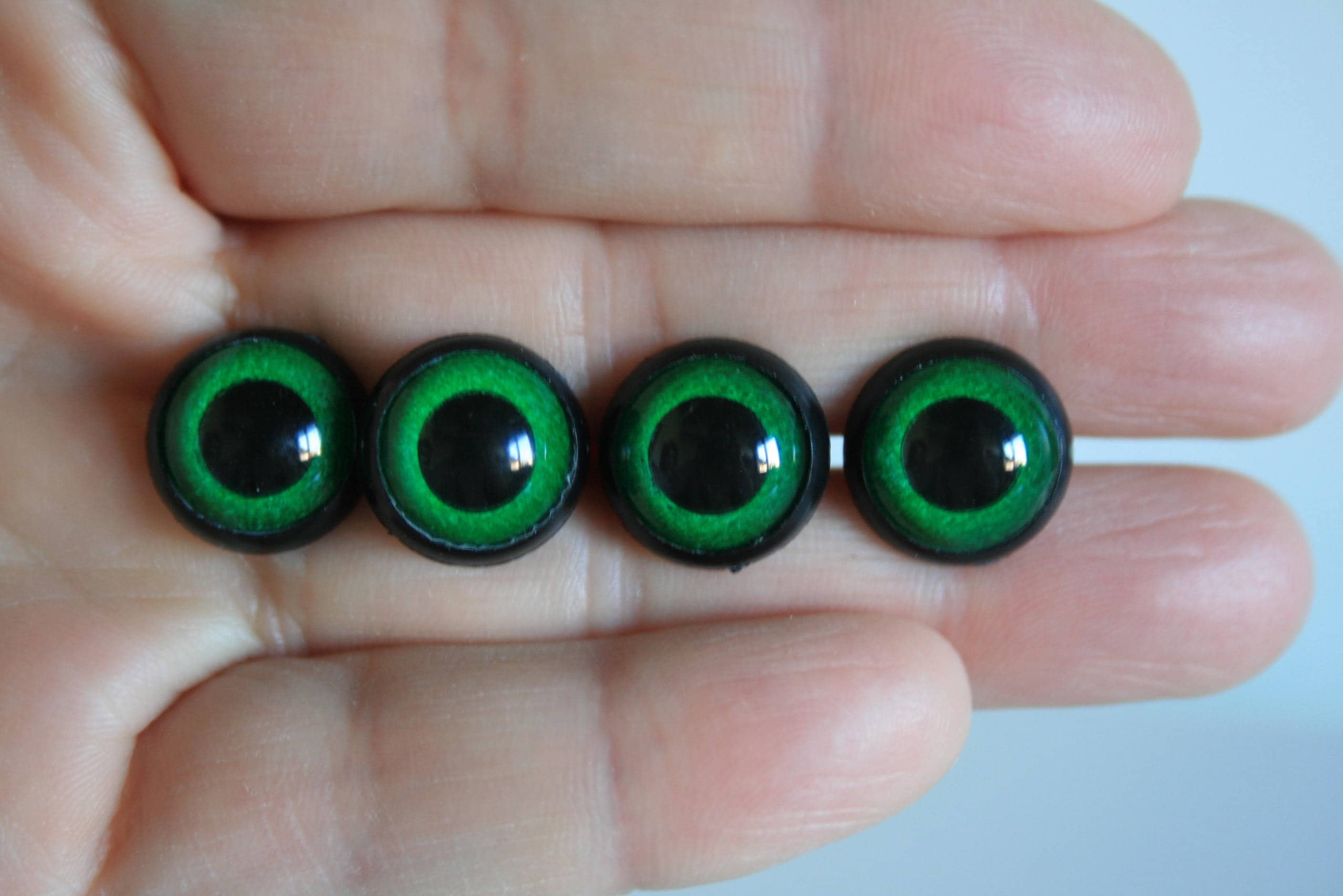 Green Safety Eyes 1214161820222426mm for Teddy Bear Etsy
