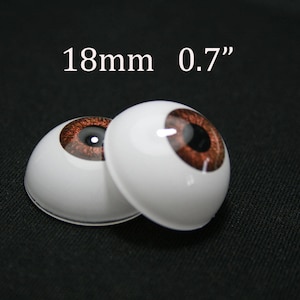 BJD eyes 18mm-21/32&quot; 1 pair - Doll eyes, Bjd eyes, eyes for, eyes of