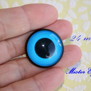 Ojos de Seguridad Azul 14 mm para Osos de Plush Amigurumi Juguetes animales