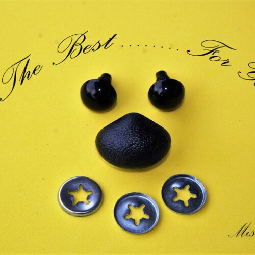 Safety Eyes Nose for Stuffed Animals Bears Dolls and Etsy