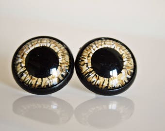 Ojos de seguridad  12-14-16-18-20-22-24-mm para oso de peluche muñeca muñeco amigurumi crochet juguete manualidades  gato animal plástico
