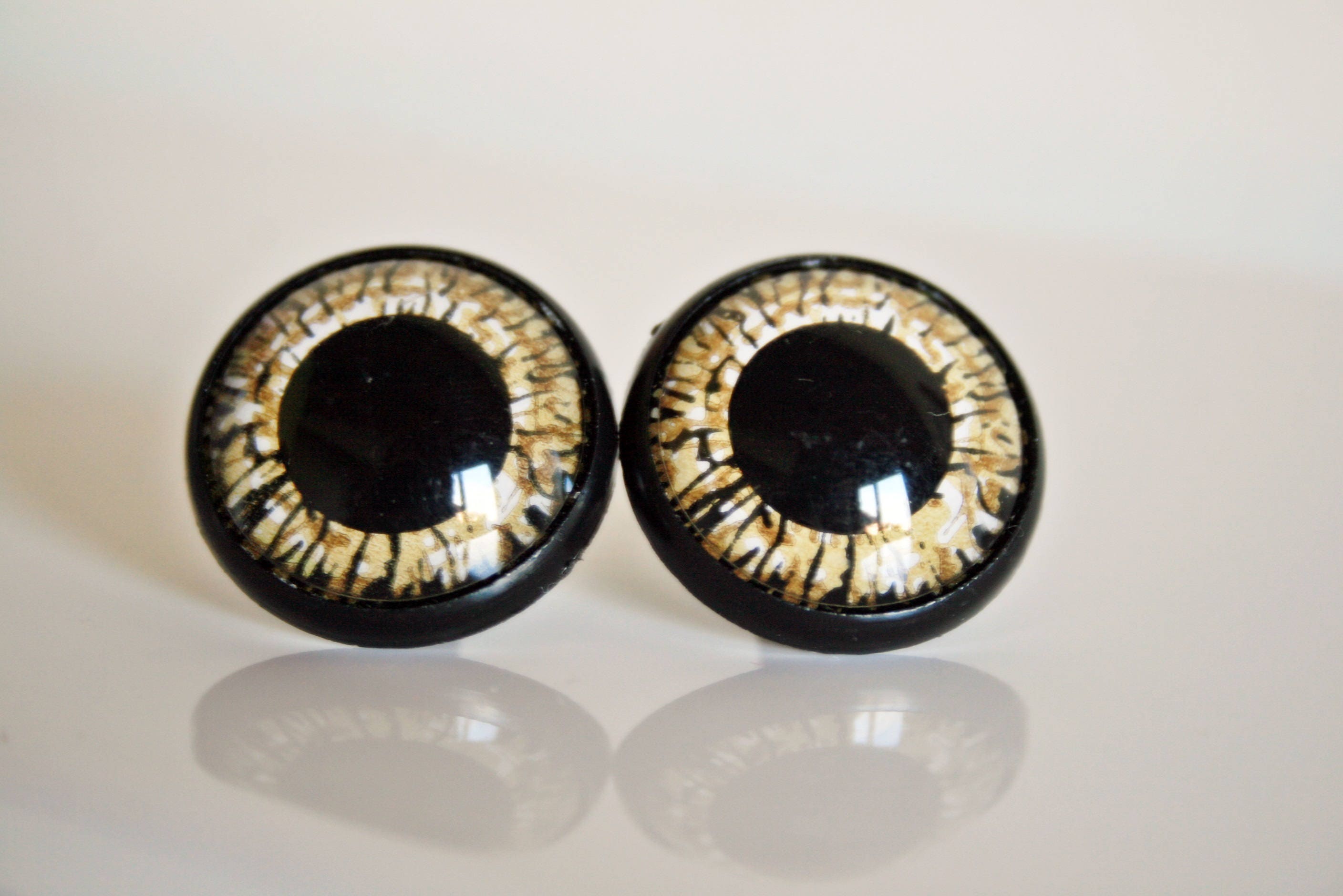 Yeux Scintillants 12-20mm 20 Yeux Autocollants Pour Amigurumi - Yeux Sécurité Scintillants 12 à 20mm - Pour Peluches Et Crochet Yeux Amigurumi Crochet