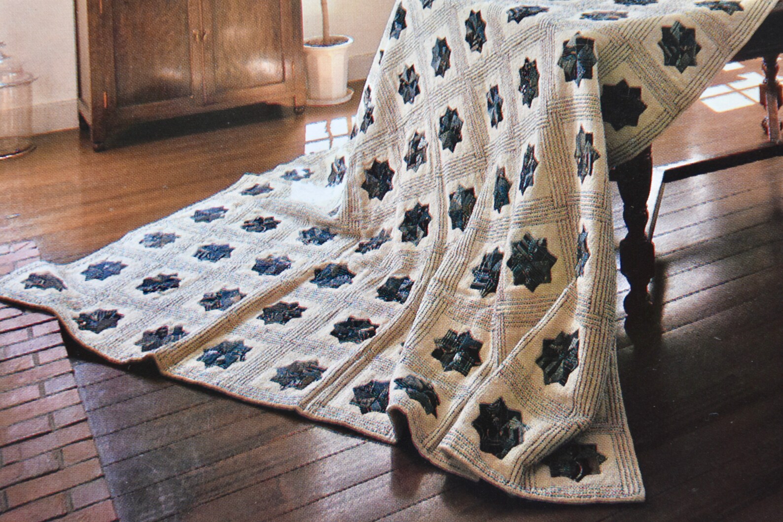 Japonais Patchwork Quilt Modèle Kotatsu Couverture de lit Etsy