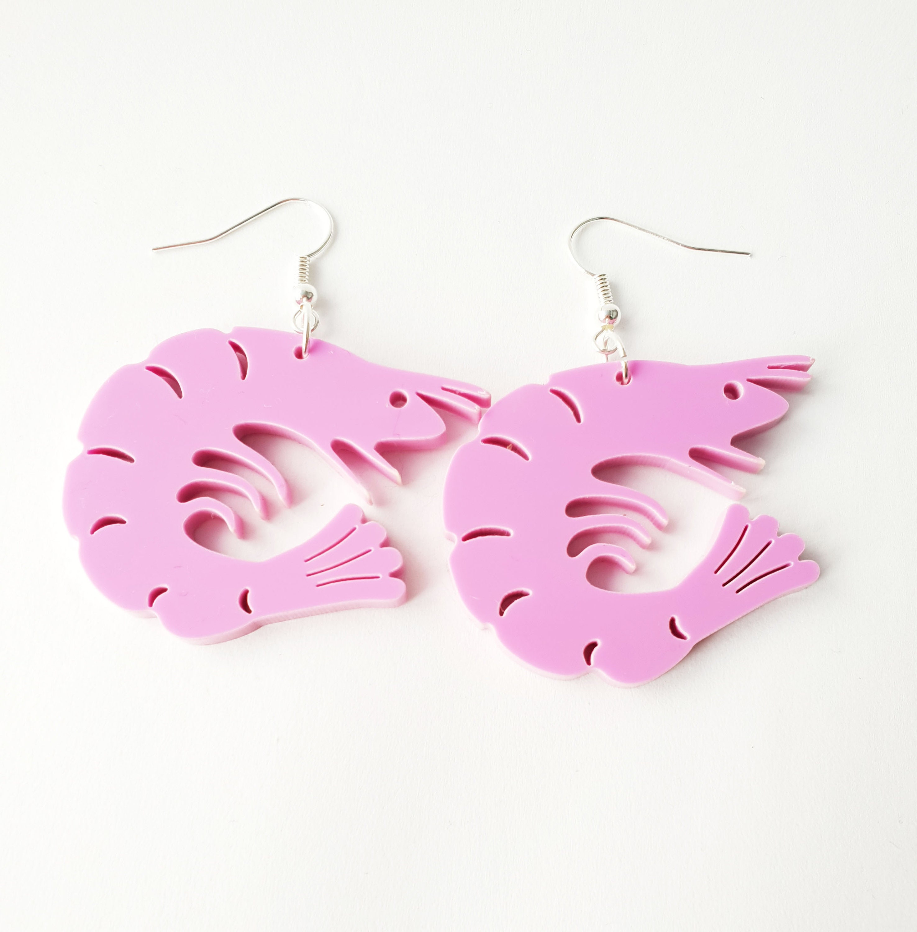 Shrimp Earrings Etsy