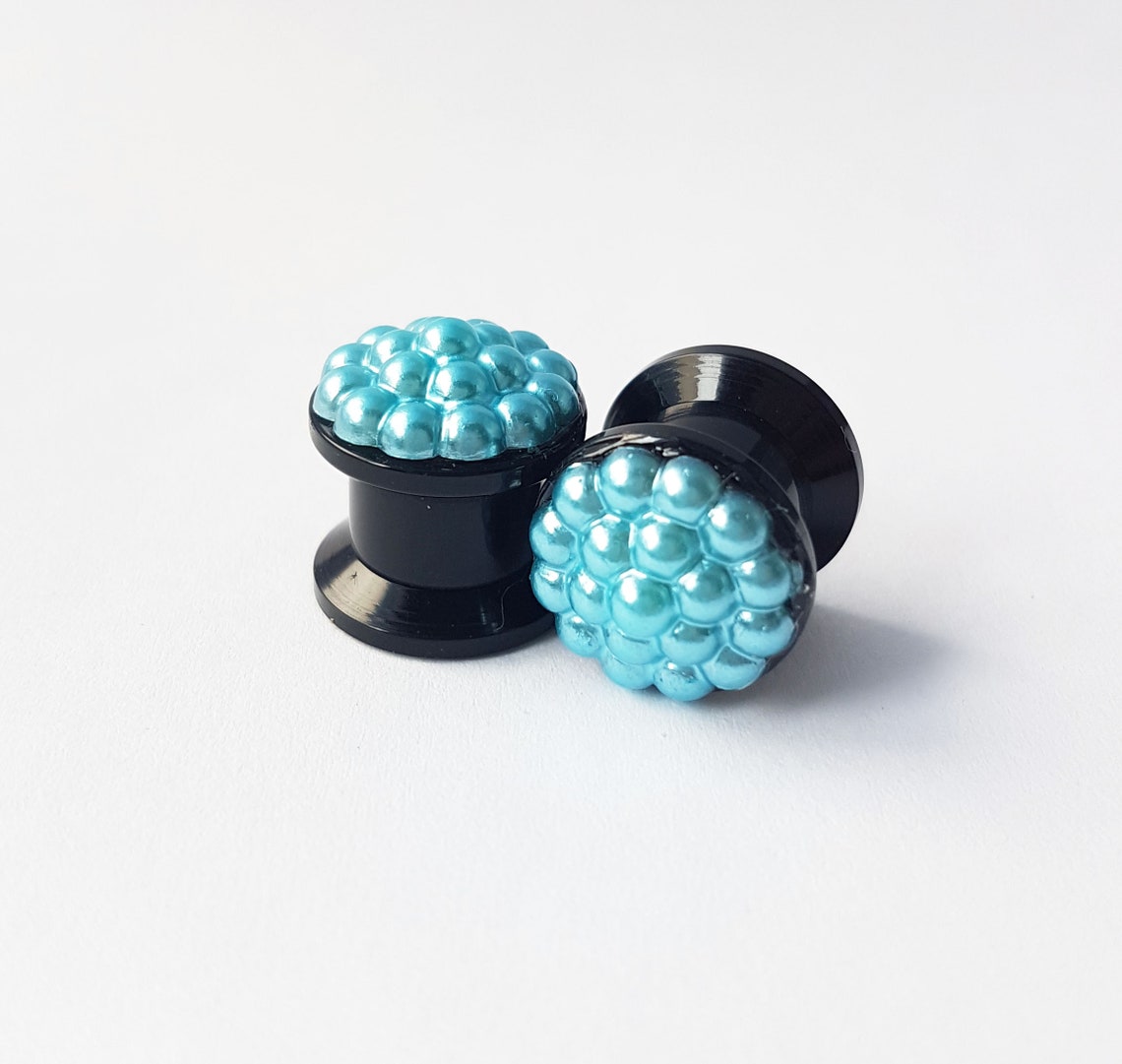 Blue Jam Plugs 10mm Etsy