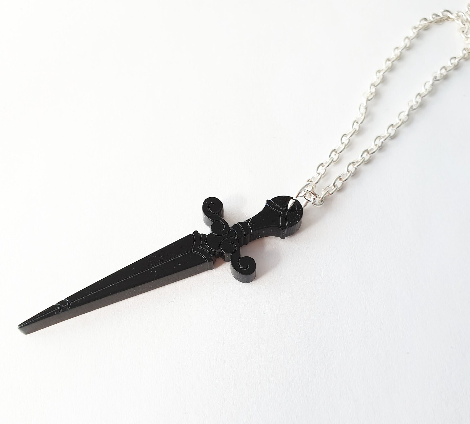 Dagger Necklace Etsy