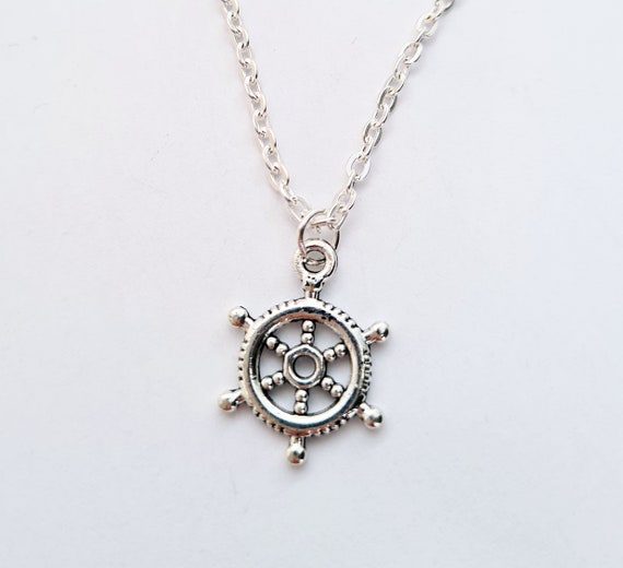 Ship Wheel Necklace