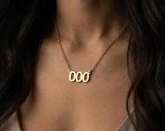 Colar com Pingente Novo Começo · Colar Recomeço · Número do Anjo Personalizado · Colar Gênesis