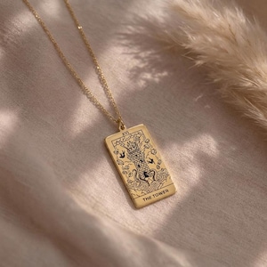 Tower Tarot Jewelry - Etsy