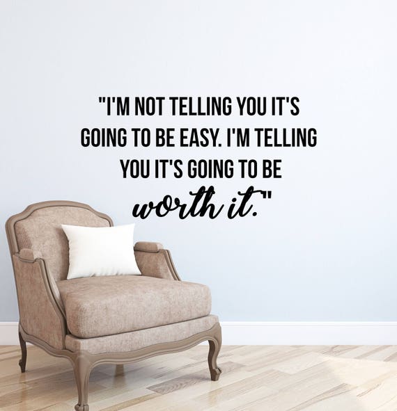 wall decal quote-dorm decor-girl bedroom ideas-wall | etsy