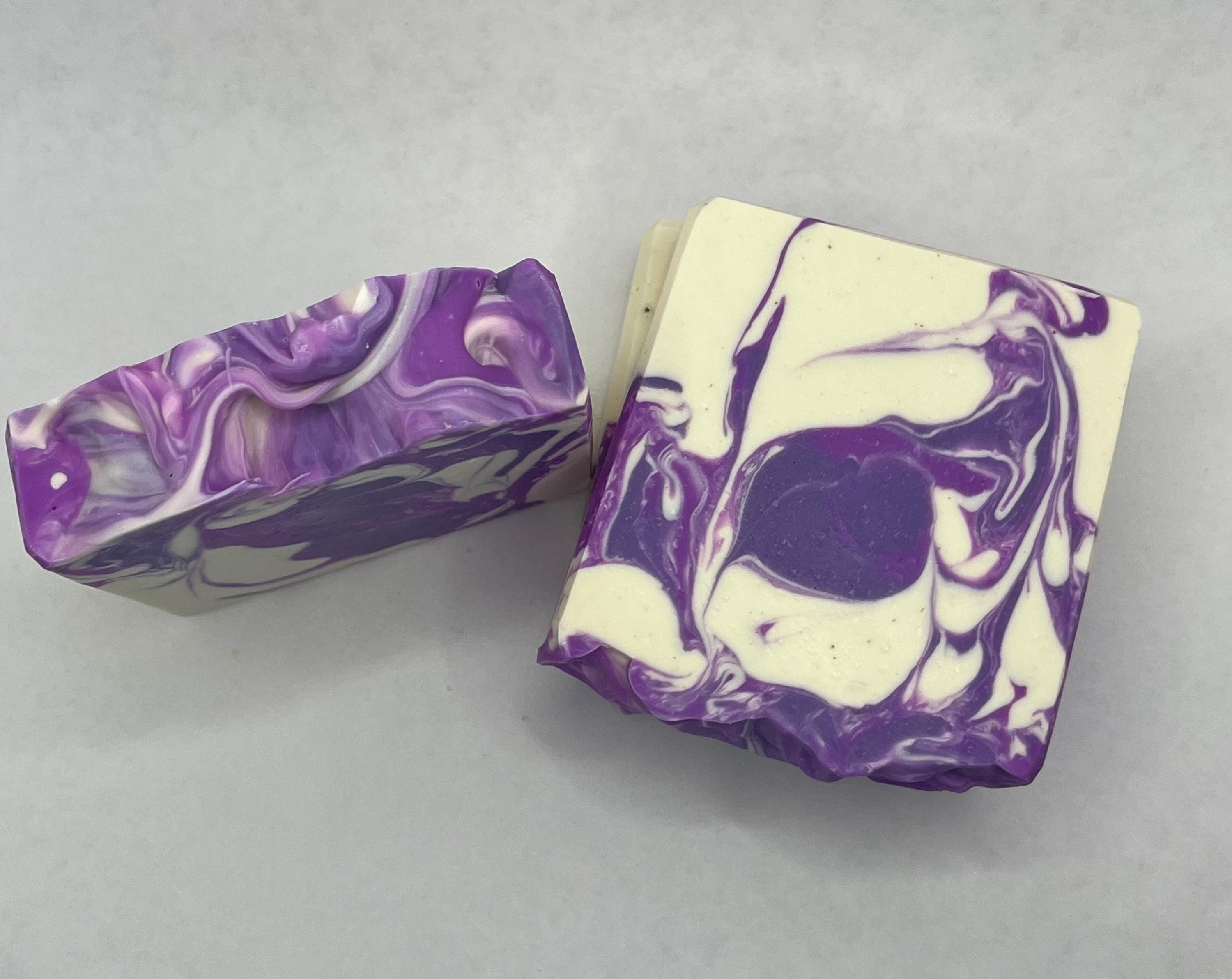 Handmade Lavender Soap | Shea Butter, Vegan Cold Process - Etsy