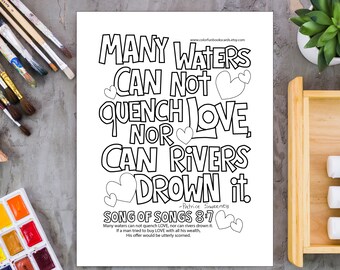 Descarga digital "Muchas aguas no pueden apagar el amor"