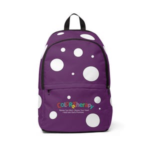 Color Therapy - Unisex Fabric Backpack